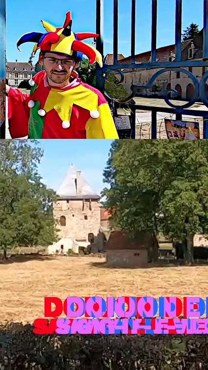 2 - DONJON DU CHÂTEAU DE SAVIGNY-LE-VIEUX près d'AUTUN DANS LE MORVAN
