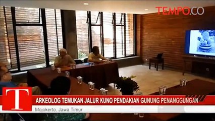 Télécharger la video: Arkeolog Temukan Jalur Kuno Pendakian Gunung Penanggungan