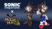 Tráiler de colaboración de Sonic Frontiers x Monster Hunter