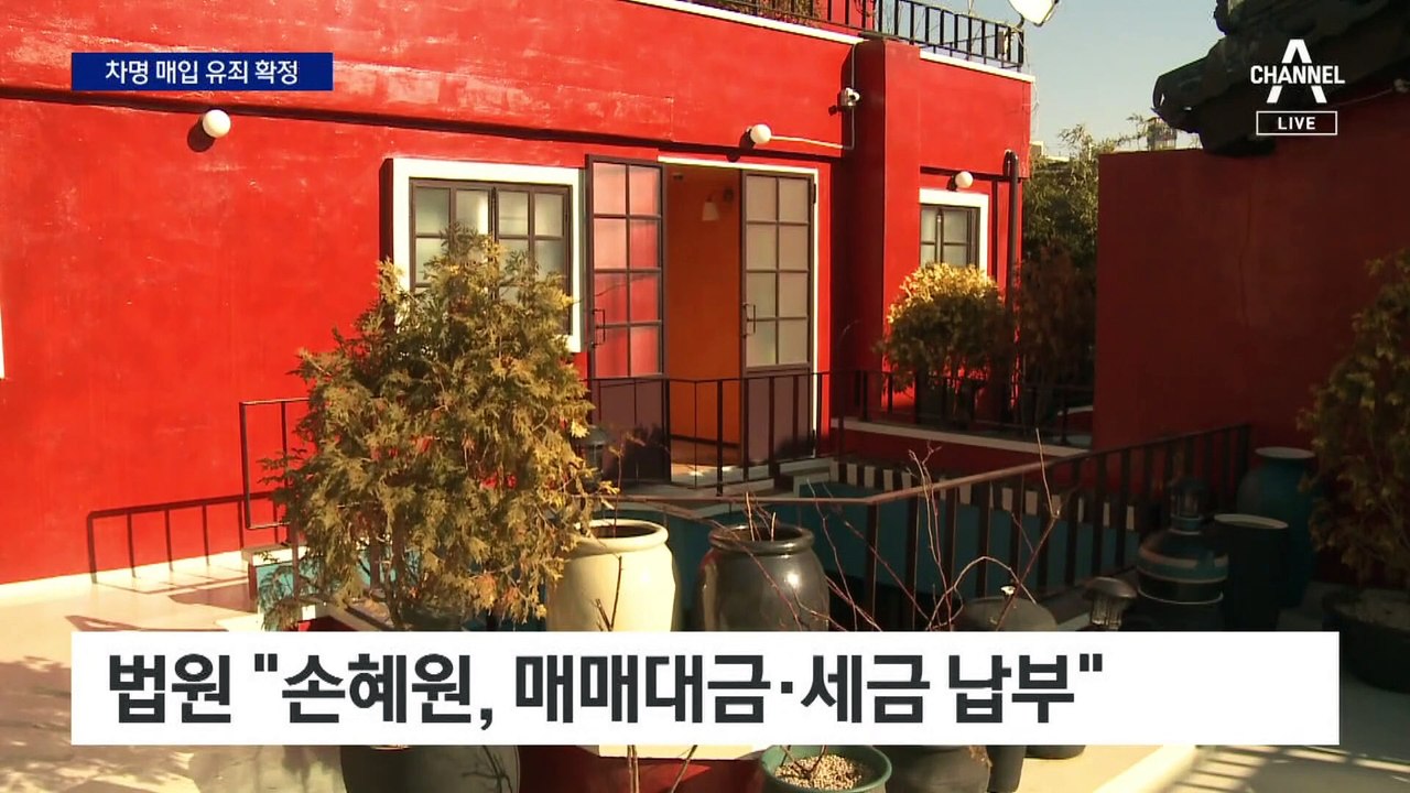 ‘목포 부동산 투기 의혹’ 손혜원 차명 매입 유죄 확정