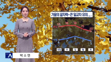 [날씨]출근길 쌀쌀하지만 낮 기온↑…큰 일교차 유의