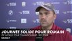 Romain Langasque satisfait de son 1er tour - DP World Tour Championship 1er tour