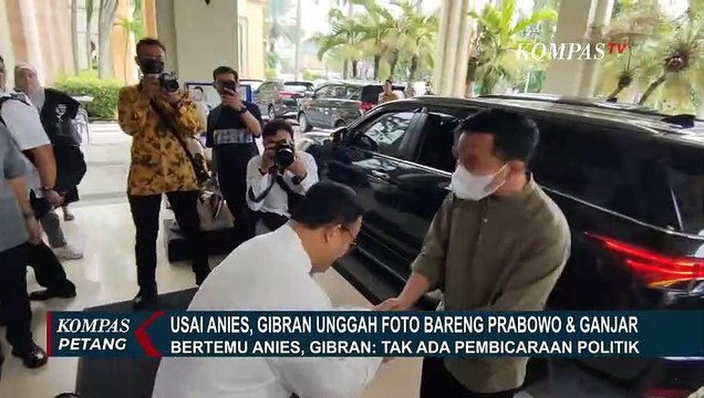 Usai Anies, Gibran Rakabuming Unggah Foto Bersama Prabowo dan Ganjar