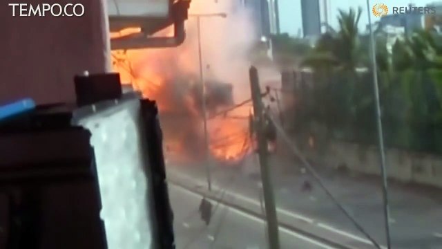 Detik-detik Ledakan Baru Dekat Gereja Kolombo Sehari Setelah Paskah Berdarah