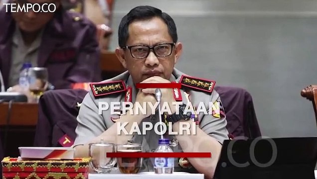 Soal Tembak Mati Rizieq Shihab, Ini Kata Kapolri Tito Karnavian