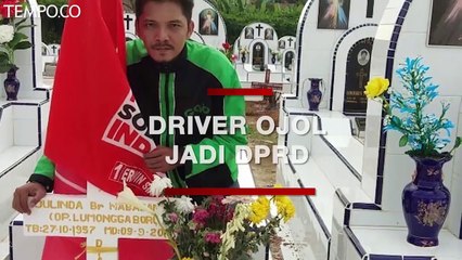 Cerita Driver Ojek Online yang Lolos Jadi Anggota DPRD