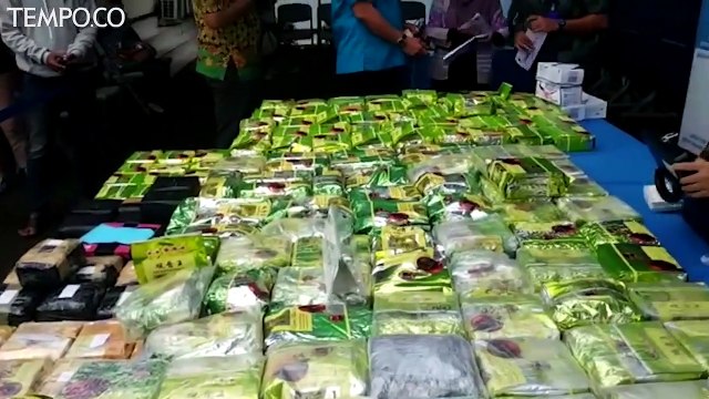 BNN Musnahkan Barang Bukti Narkoba Jenis Sabu Seberat 169,68 Kg