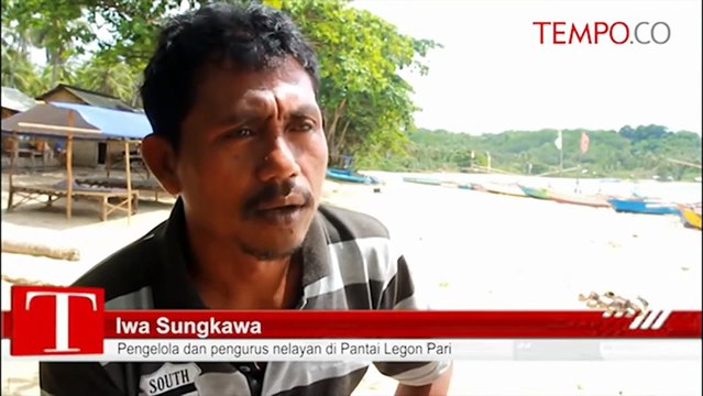 Keindahan Pantai Legon Pari Terhambat Akses Jalan