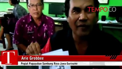 Kakek Calon Presiden Suriname Asal Banyumas