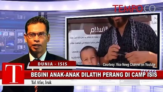Begini Anak anak Dilatih di Camp ISIS
