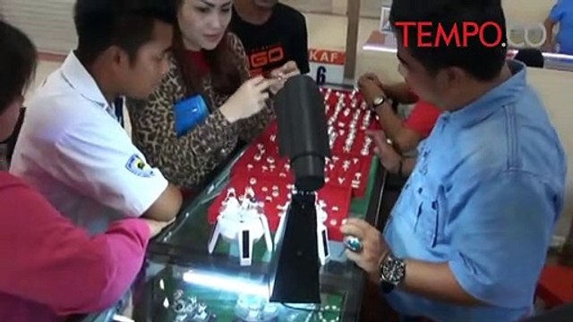 Wow, di Sini Batu Akik Bacan Doko Rp 22 Juta