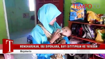 Mengharukan, Ibunya Dipenjara, Bayi Ini Dititipkan ke Yayasan