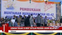 Ledakan Terjadi 30 Menit Setelah Presiden Jokowi Melintas