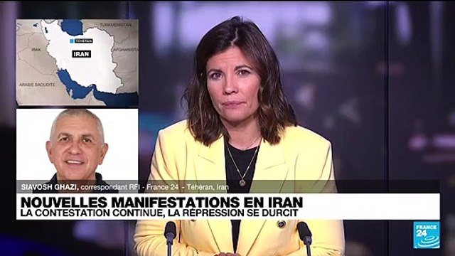 Manifestations en Iran : la contestation continue, la répression se durcit