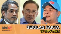 KJ nafi nak sabotaj Tok Mat, Anwar saman Sanusi RM10 juta, PH akan cari Azam Baki! | SEKILAS FAKTA