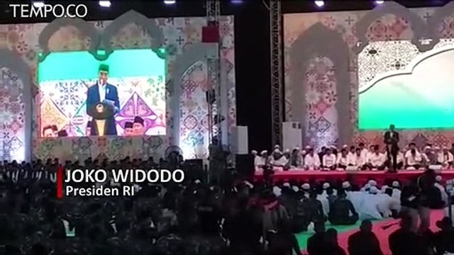 Presiden Jokowi Tegaskan Sinergi TNI dan Polri