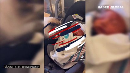 Yeni doğan bebeği koklayan kedinin beklenmedik tepkisi viral oldu
