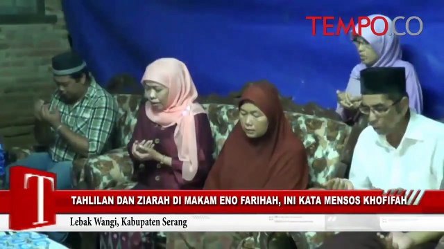 Mensos Khofifah Setuju Hukuman Mati untuk Pelaku Pembunuhan Eno Farihah