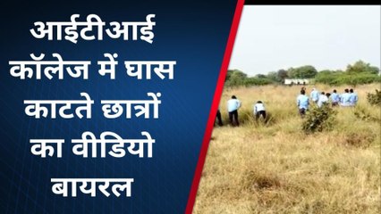 पोहरी: आरटीआई कॉलेज के विद्यार्थियों के द्वारा साफ सफाई करने का वीडियो वायरल