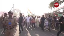 Bharat Jodo Yatra : राहुल गांधी संग कदम से कदम मिलाकर चलीं अभिनेत्री रिया सेन