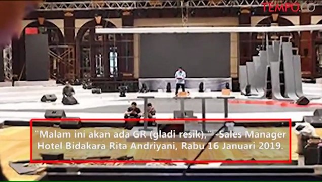 Panitia Gelar Gladi Bersih Debat Capres