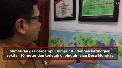 Semburan Gas Bercampur Lumpur Muncul Di Pulau Seram