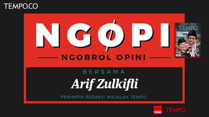 #NgobrolOpini #ArifZulkifli : Modal Cekak Paslon di Pilpres 2019