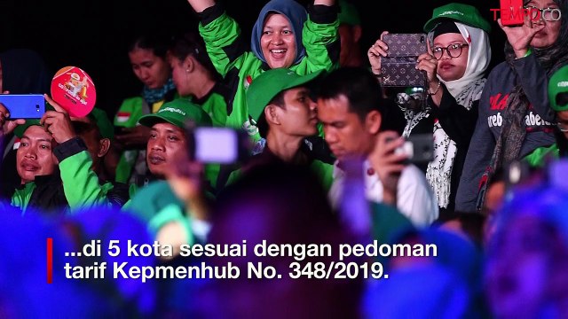 Penumpang Anjlok Akibat Tarif Ojek Online Naik