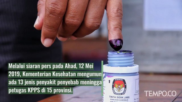 [FAKTA atau HOAKS] Benarkah Petugas KPPS Meninggal Dunia karena Diracun?