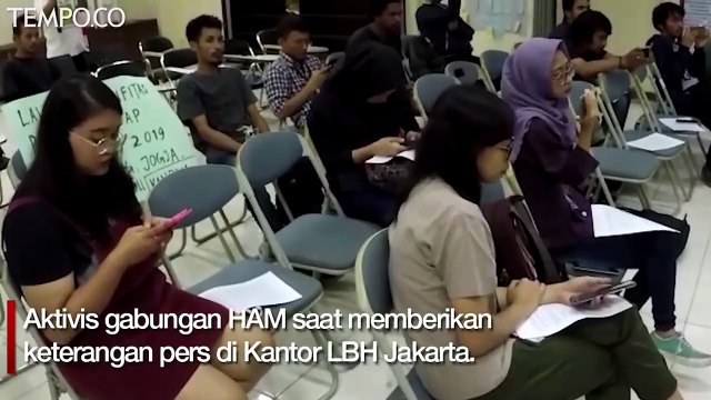 Aktivis HAM Kecam Tindak Kekerasan saat Peringatan May Day