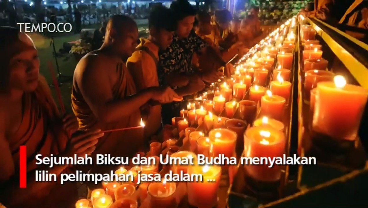 Perayaan Waisak di Candi Borobudur