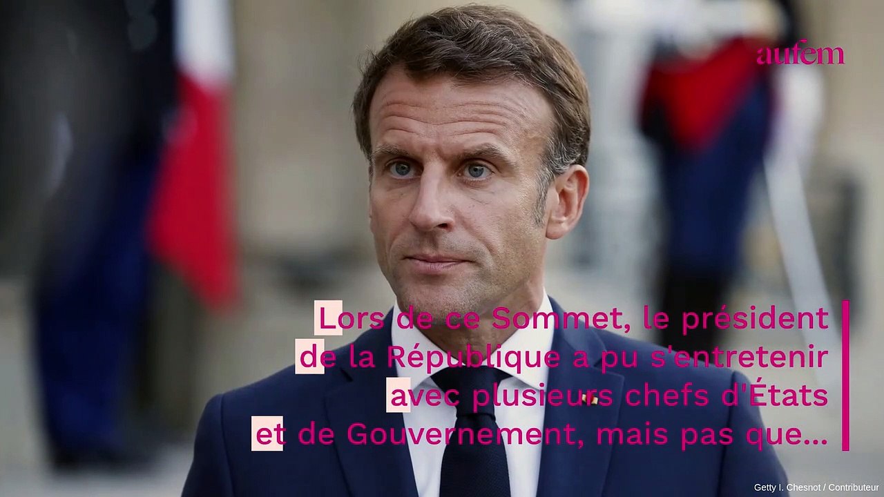 Emmanuel Macron épinglé, le Président ne respecte pas le dress code officiel au G20