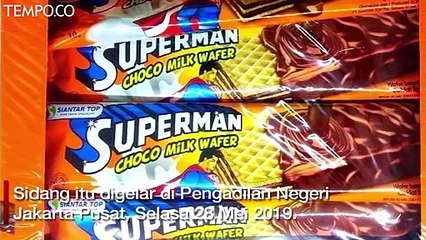 Wafer Superman Indonesia Menangkan Gugatan dari DC Comics