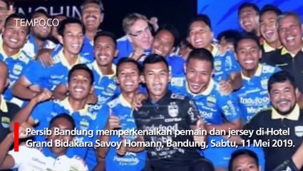 Ini Tampilan Jersey dan Skuat Persib Bandung Musim 2019