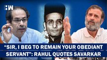Rahul Gandhi Stokes Savarkar vs Gandhi Debate Again, Ally Uddhav Thackeray Disagrees