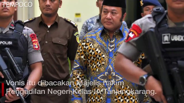 Reaksi Adik Ketua MPR, Zainudin Hasan, Saat Divonis 12 Tahun