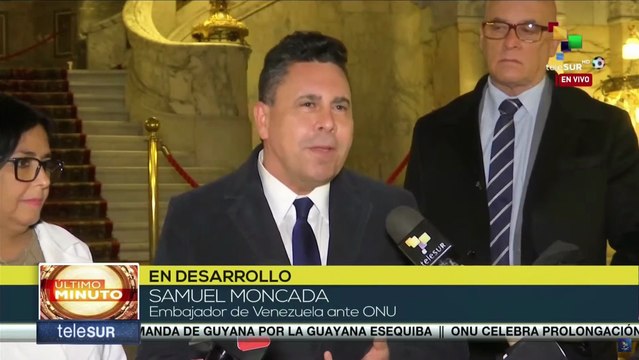 Embajador de Venezuela ante la ONU afirma que demanda de Guyana no tiene validez