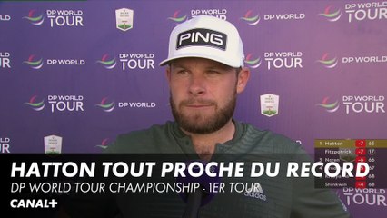 Tyrrell Hatton co leader du jour  - DP World Tour Championship 1er tour