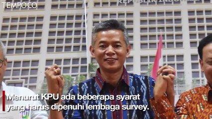 Ini Daftar 40 Lembaga Survei yang Diakui KPU