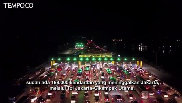 Pantauan Arus Mudik dari Cikampek Utama