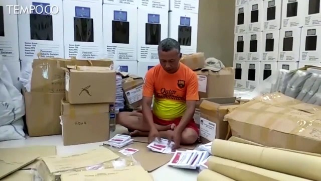 Melihat Aktivitas Divisi Logistik KPU DKI Jelang Pemilu 2019