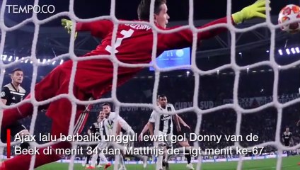 Download Video: Ditaklukkan Ajax, Juventus Tersingkir dari Liga Champions