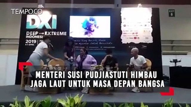 Menteri Susi Pudjiastuti Himbau Jaga Laut untuk Masa Depan Bangsa