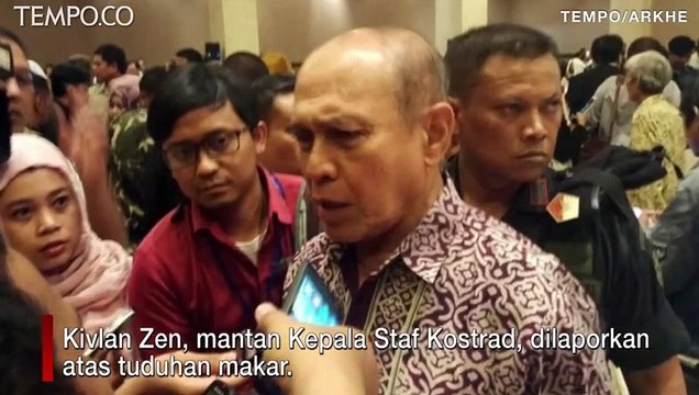 Jejak Kontroversial Kivlan Zen yang Dituduh Makar