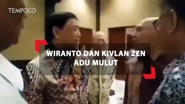 Wiranto dan Kivlan Zen Adu Mulut Soal Dalang Kerusuhan 1998
