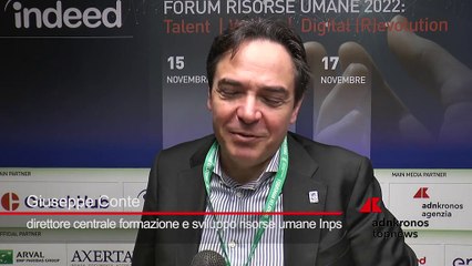 Forum Hr 2022, Conte (Inps): “Bisogna passare a un’organizzazione basata sulle persone”