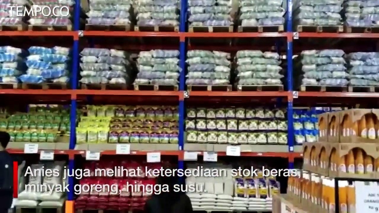 Cek Stok Pangan Selama Ramadan, Anies: Pasokan Bahan Stabil
