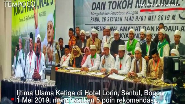 TKN Sebut Poin Sikap Ijtima Ulama III Tak Berdasar, Sesatkan Umat