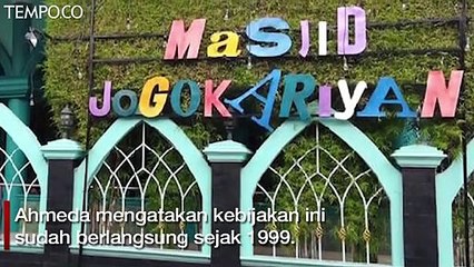 Di Masjid Ini, Sandal Hingga Sepeda Motor Hilang Akan Diganti