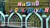 Di Masjid Ini, Sandal Hingga Sepeda Motor Hilang Akan Diganti
